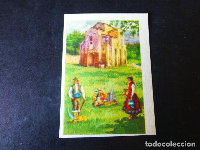 Collezionismo Figurine antiche: OVIEDO ASTURIAS TIPOS Y VISTA ANTIGUO CROMO A&Ntilde;OS 30