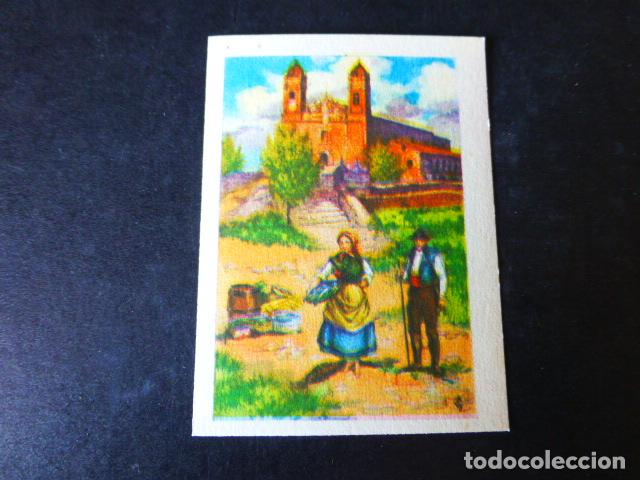 Colecionismo Cromos antigos: PONTEVEDRA TIPOS Y VISTA ANTIGUO CROMO A&Ntilde;OS 30