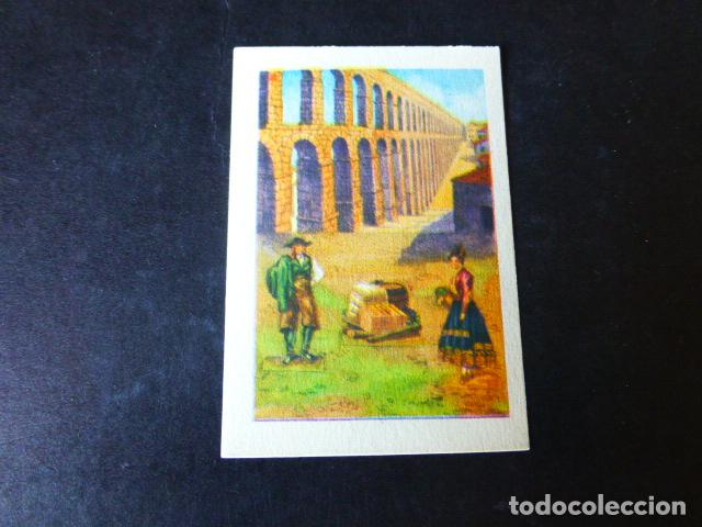 Collezionismo Figurine antiche: SEGOVIA TIPOS Y VISTA ANTIGUO CROMO A&Ntilde;OS 30