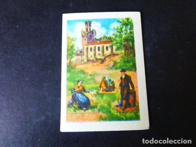 Colecionismo Cromos antigos: BADAJOZ TIPOS Y VISTA ANTIGUO CROMO A&Ntilde;OS 30