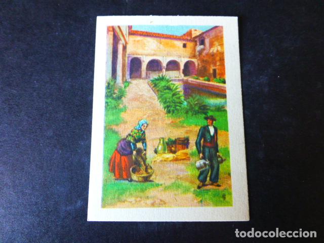 Coleccionismo cromos antiguos: JAEN TIPOS Y VISTA ANTIGUO CROMO A&Ntilde;OS 30