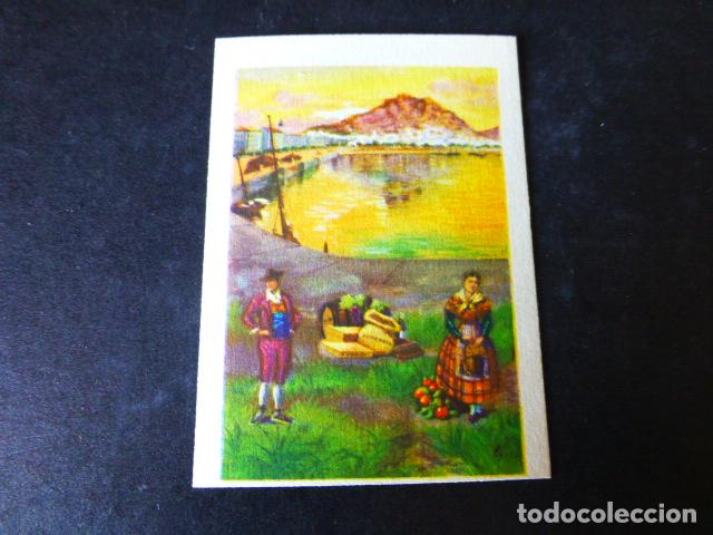 Coleccionismo cromos antiguos: ALICANTE TIPOS Y VISTA ANTIGUO CROMO A&Ntilde;OS 30