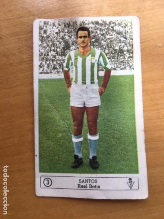 Coleccionismo cromos antiguos: Ferca 59-60 Santos cromo doble - Foto 1