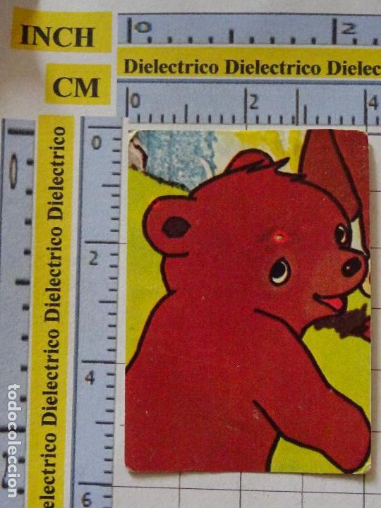 Collectionnisme Cartes &agrave; collectionner anciennes: CROMO CROMITO A&Ntilde;O 1978 QUELCOM JACKY EL OSO DE TALLAC. 184