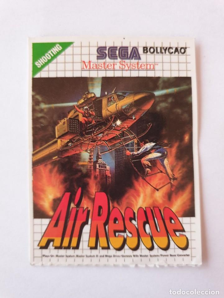 Coleccionismo Cromos antiguos: Cromo Bollycao Sega Air Rescue de 1992