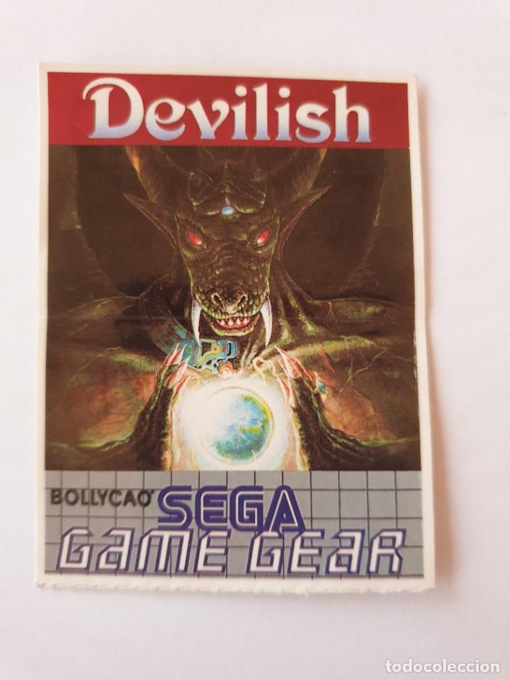 Coleccionismo Cromos antiguos: Cromo Bollycao Sega Devilish de 1992