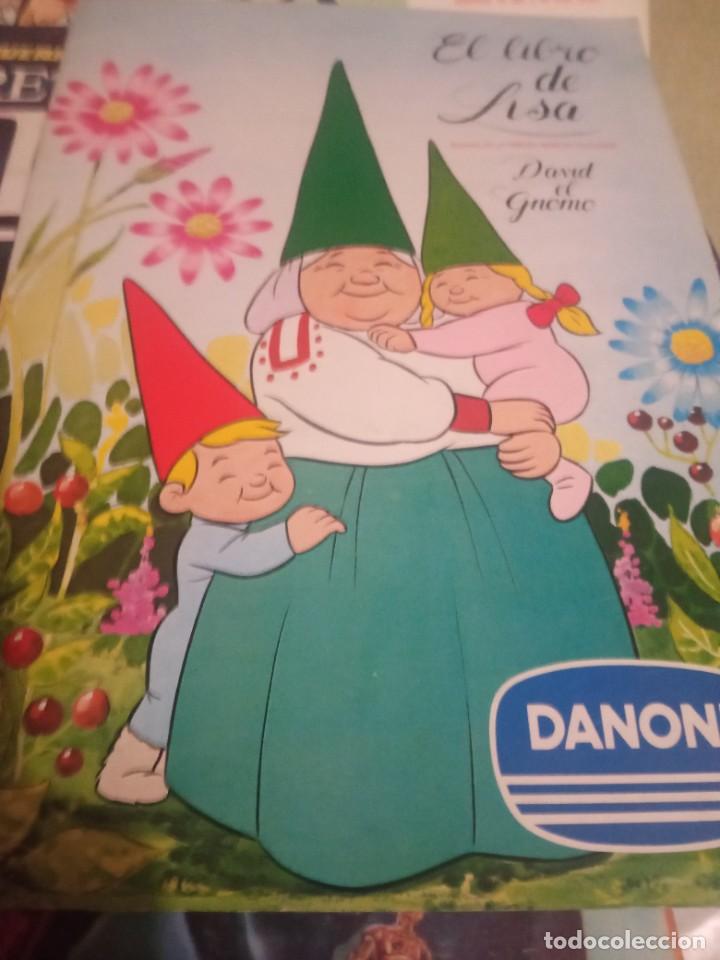 Coleccionismo cromos antiguos: Album cromos el libro de lisa danone - Foto 2
