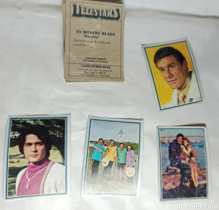 Coleccionismo cromos antiguos: cromos telestars 38 unidades - Foto 1