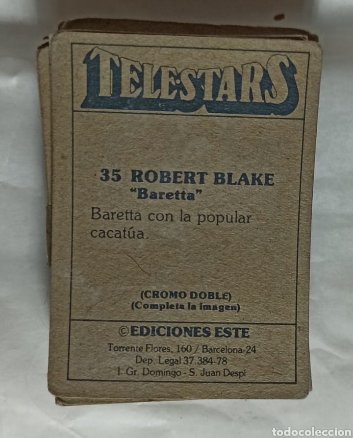 Coleccionismo cromos antiguos: cromos telestars 38 unidades - Foto 2