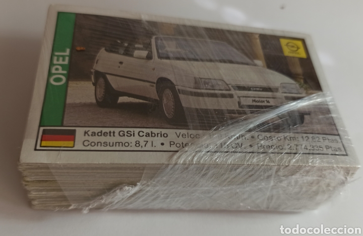 Coleccionismo cromos antiguos: cromos coches 89 110 unidades - Foto 2
