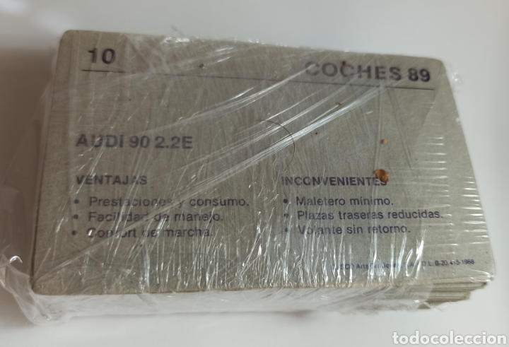 Coleccionismo cromos antiguos: cromos coches 89 110 unidades - Foto 4