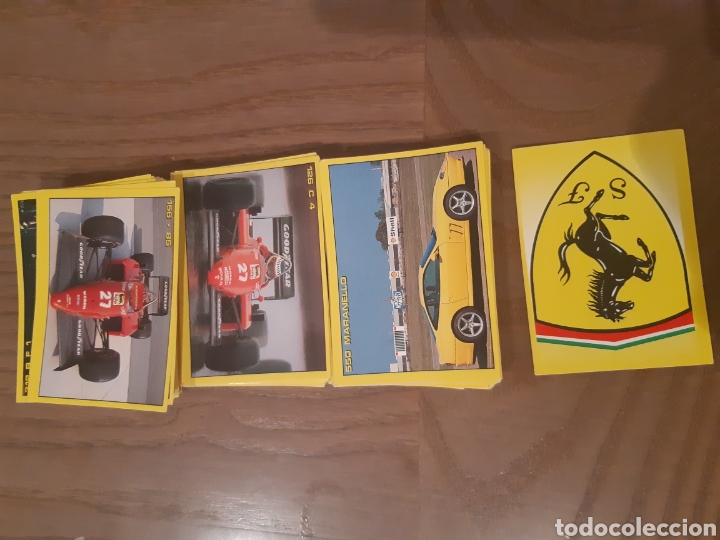 Coleccionismo cromos antiguos: FERRARI DE PANINI