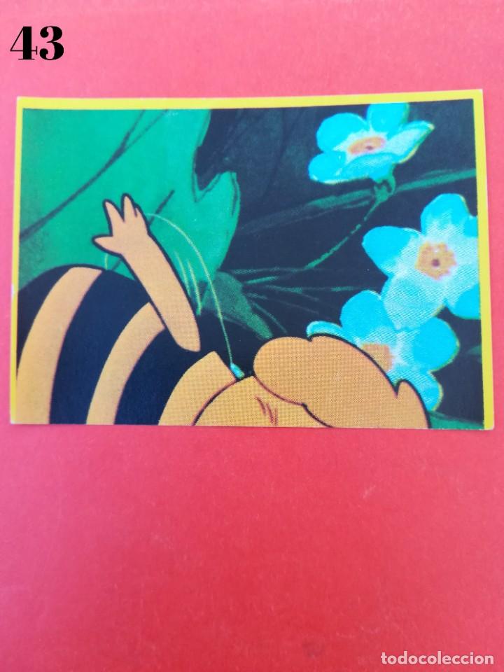 Coleccionismo cromos antiguos: Cromo n.43 - la abeja maya - Danone - Sin pegar - Foto 1