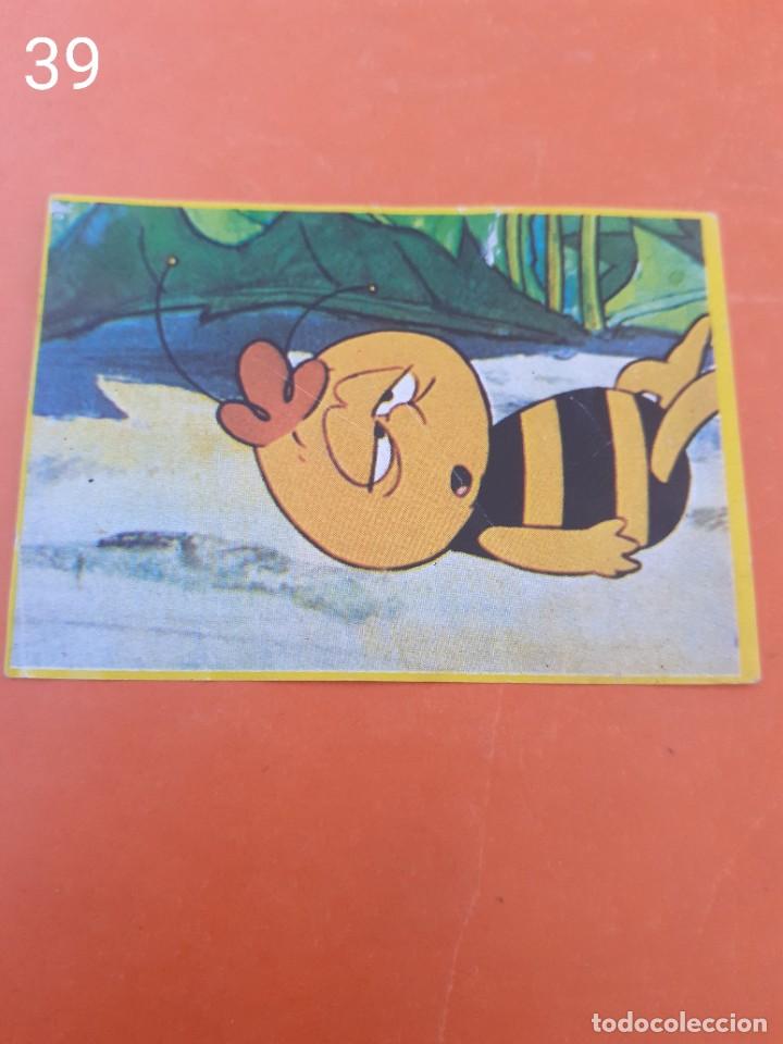 Coleccionismo cromos antiguos: Cromo n.39 - la abeja maya - Danone - Sin pegar - Foto 1