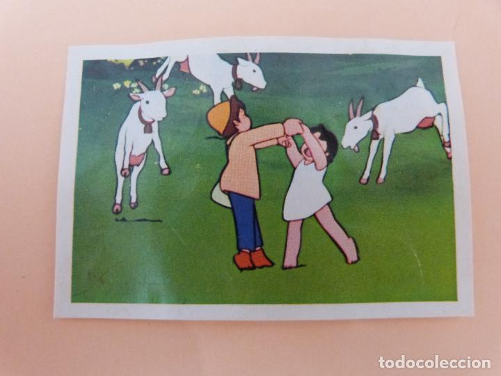 Coleccionismo cromos antiguos: CROMO DE EL RETORNO DE HEIDI DESPEGADO N&ordm; 229 A&Ntilde;O 1975 DEL ALBUM EL RETORNO DE HEIDI DE FHER