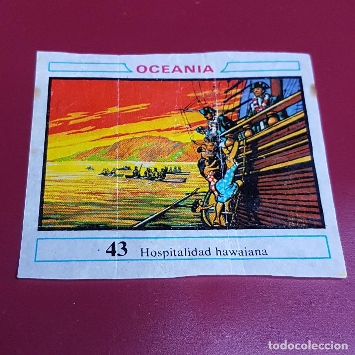 Coleccionismo cromos antiguos: DUNKIN - OCEANIA - UN CROMO - 43 - Foto 1