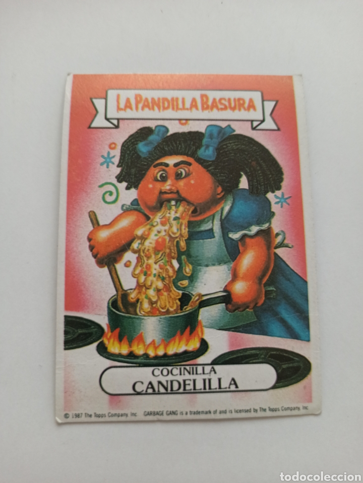 Coleccionismo Cromos antiguos: cromo la pandilla basura super pop 56