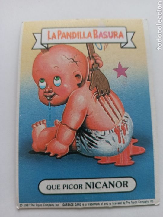 Coleccionismo Cromos antiguos: cromo la pandilla basura super pop 33