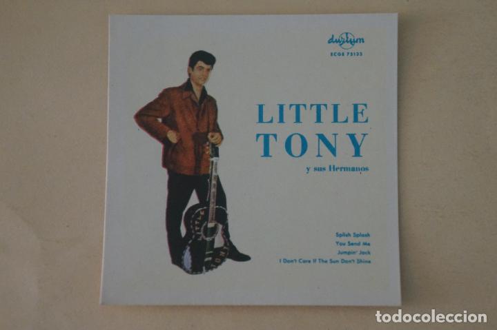 Coleccionismo Cromos antiguos: CROMO DE LITTLE TONY SIN PEGAR N&ordm; 32 A&Ntilde;O 1960 DEL ALBUM DISC-CROM