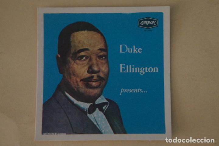 Coleccionismo Cromos antiguos: CROMO DE DUKE ELLINGTON SIN PEGAR N&ordm; 60 A&Ntilde;O 1960 DEL ALBUM DISC-CROM