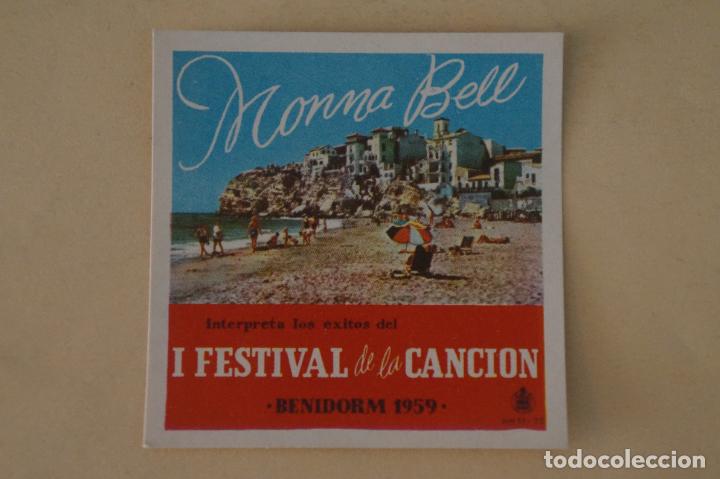 Coleccionismo Cromos antiguos: CROMO DE MOMMA BELL SIN PEGAR N&ordm; 61 A&Ntilde;O 1960 DEL ALBUM DISC-CROM