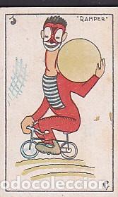 Collezionismo Figurine antiche: CROMO PAYASO RAMPER