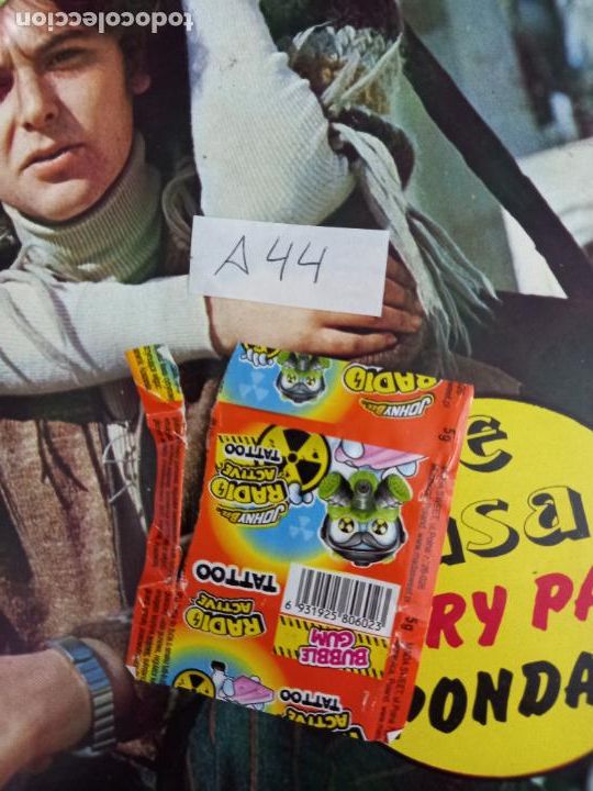 Coleccionismo cromos antiguos: ENVOLTORIO DE CHICLETS CHICLE - Foto 1