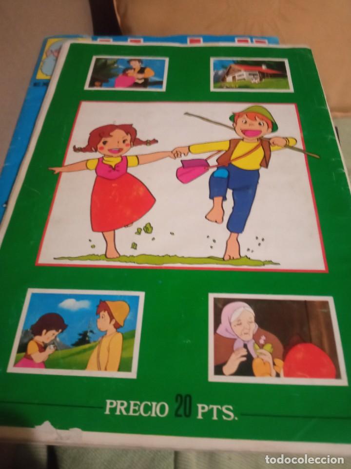 Coleccionismo cromos antiguos: Album completo heidi - Foto 2