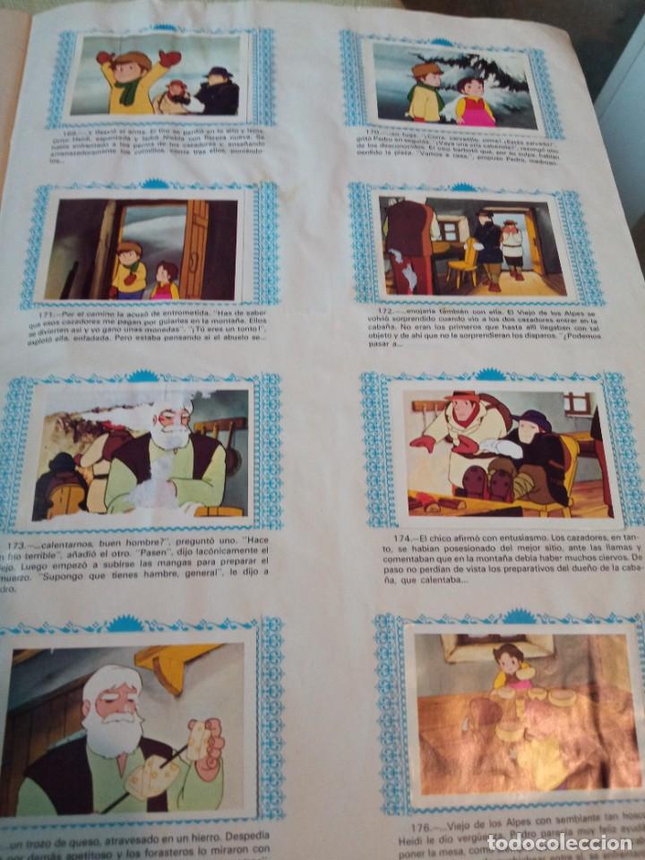 Coleccionismo cromos antiguos: Album completo heidi - Foto 6