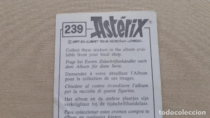 Coleccionismo cromos antiguos: CROMO ASTERIX. NUMERO 239. PANINI. A&Ntilde;O 1987. - Foto 5