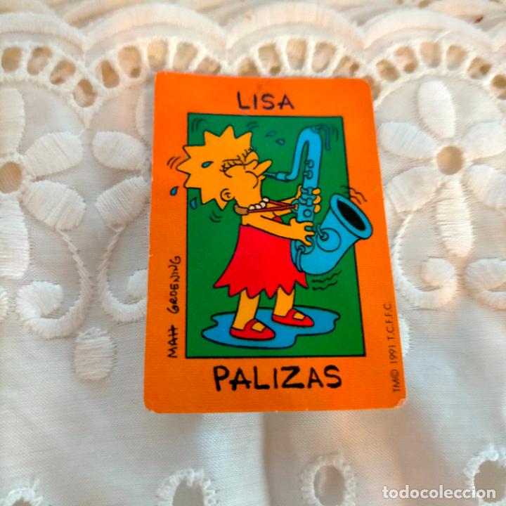 Coleccionismo Cromos antiguos: HAGA SU OFERTA --------- antiguo cromo original BOLLYCAO CON SU TRASERA LISA PALIZAS The SimpsonS