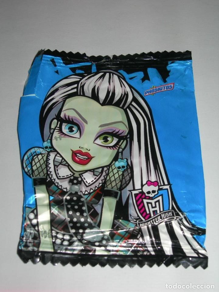 Coleccionismo Cromos antiguos: ENVOLTORIO DE MONSTER HIGH DE ANTIGUA PROMOCI&Oacute;N DE PASTELITOS PHOSKITOS