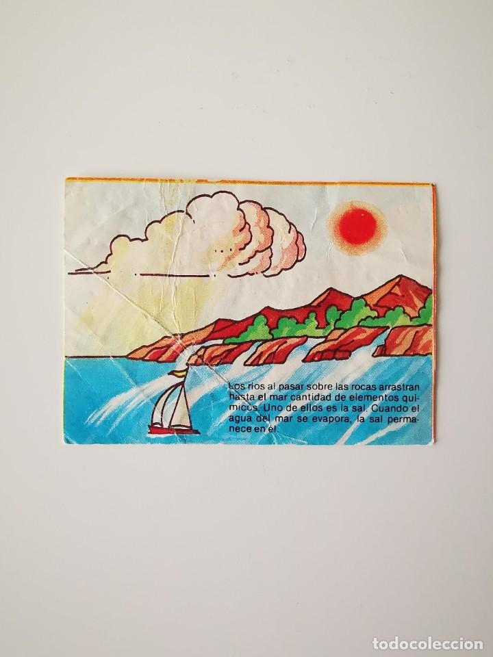 Sammeln alte Sammelbilder: CROMO SIN PEGAR DEL ALBUM BIMBO EL LIBRO DE LOS JUEGOS COMBATE NAVAL 3 POR QUE AGUA DE MAR ES SALADA