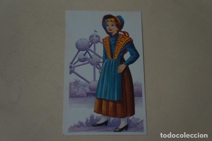 Coleccionismo Cromos antiguos: CROMO DE BELGICA DESPEGADO N&ordm; 135 A&Ntilde;O 1977 DEL ALBUM TRAJES TIPICOS DE MAGA