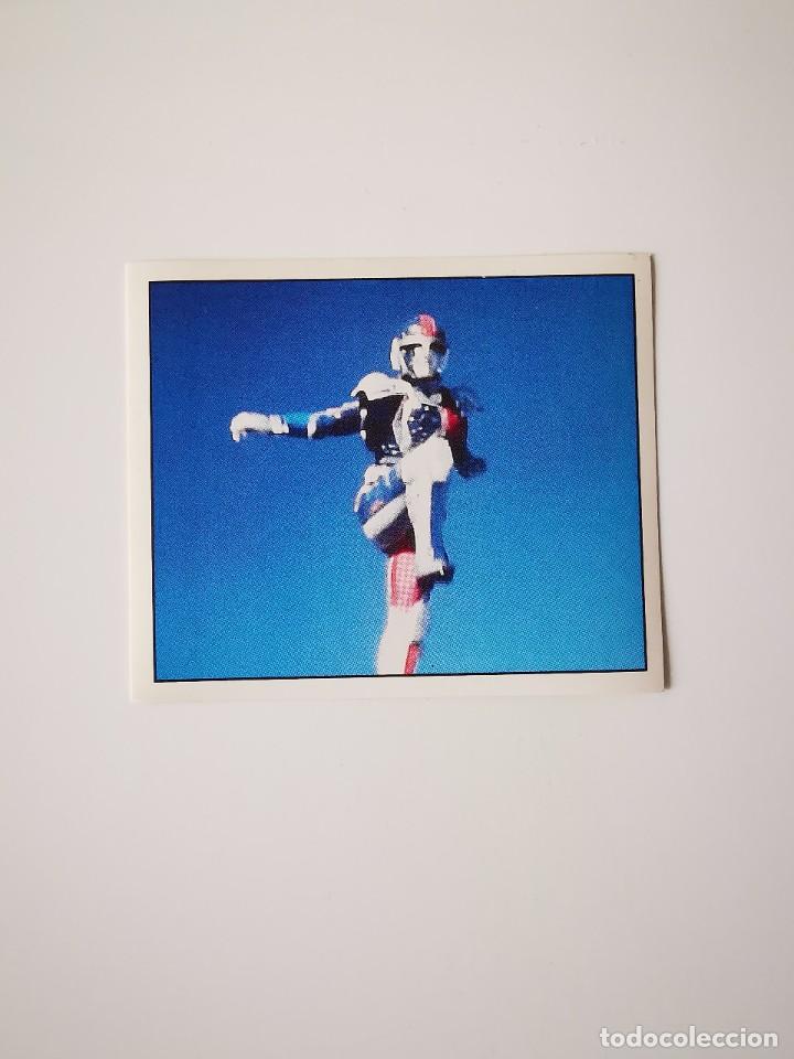 Collectionnisme Cartes &agrave; collectionner anciennes: CROMO PEGATINA SIN PEGAR DEL ALBUM PANINI SABAN VR TROOPERS 1995 SIMILAR POWER RANGERS 38
