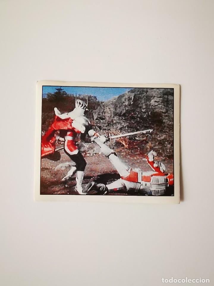 Collectionnisme Cartes &agrave; collectionner anciennes: CROMO PEGATINA SIN PEGAR DEL ALBUM PANINI SABAN VR TROOPERS 1995 SIMILAR POWER RANGERS 47