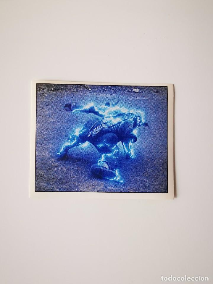 Collectionnisme Cartes &agrave; collectionner anciennes: CROMO PEGATINA SIN PEGAR DEL ALBUM PANINI SABAN VR TROOPERS 1995 SIMILAR POWER RANGERS 119