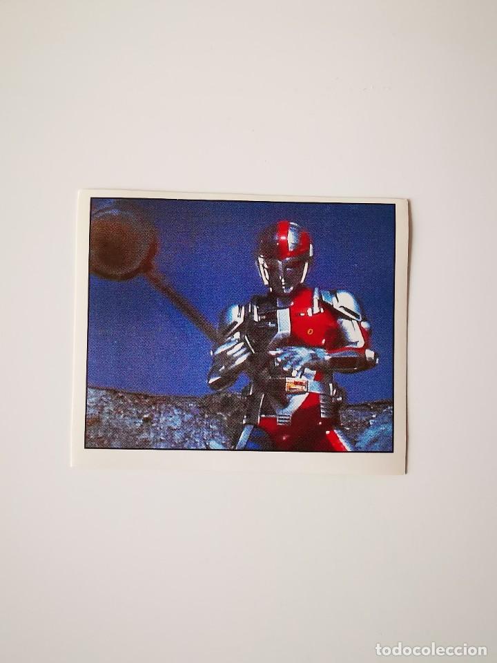 Collectionnisme Cartes &agrave; collectionner anciennes: CROMO PEGATINA SIN PEGAR DEL ALBUM PANINI SABAN VR TROOPERS 1995 SIMILAR POWER RANGERS 147