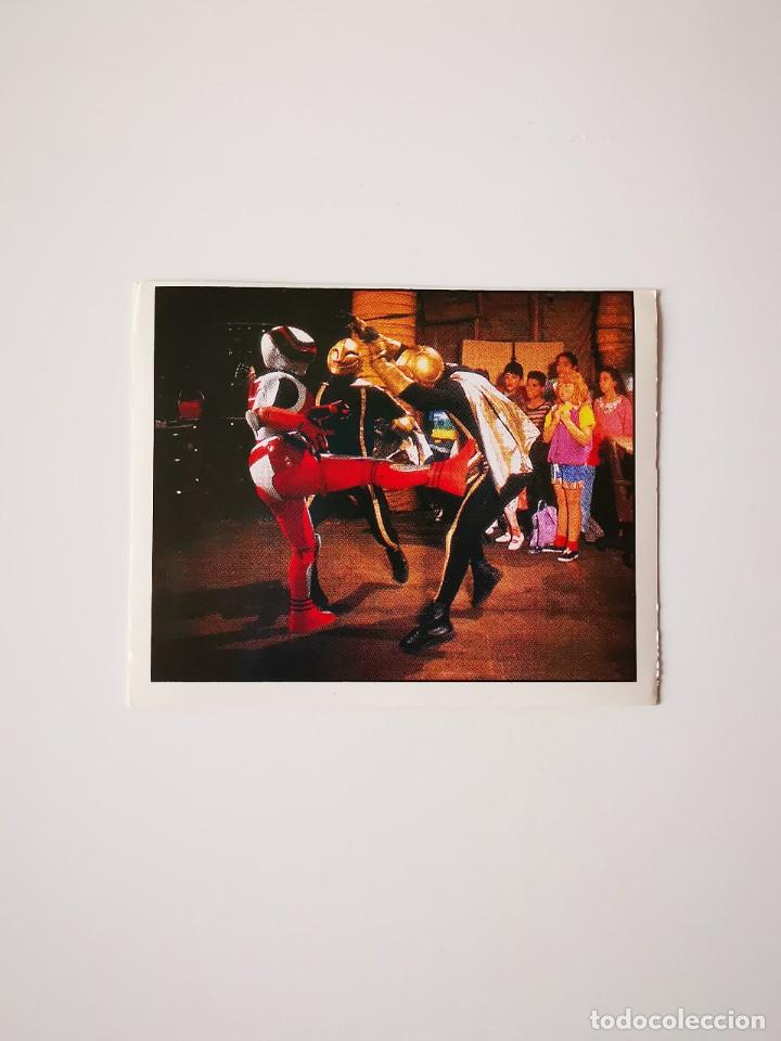 Collectionnisme Cartes &agrave; collectionner anciennes: CROMO PEGATINA SIN PEGAR DEL ALBUM PANINI SABAN VR TROOPERS 1995 SIMILAR POWER RANGERS 167