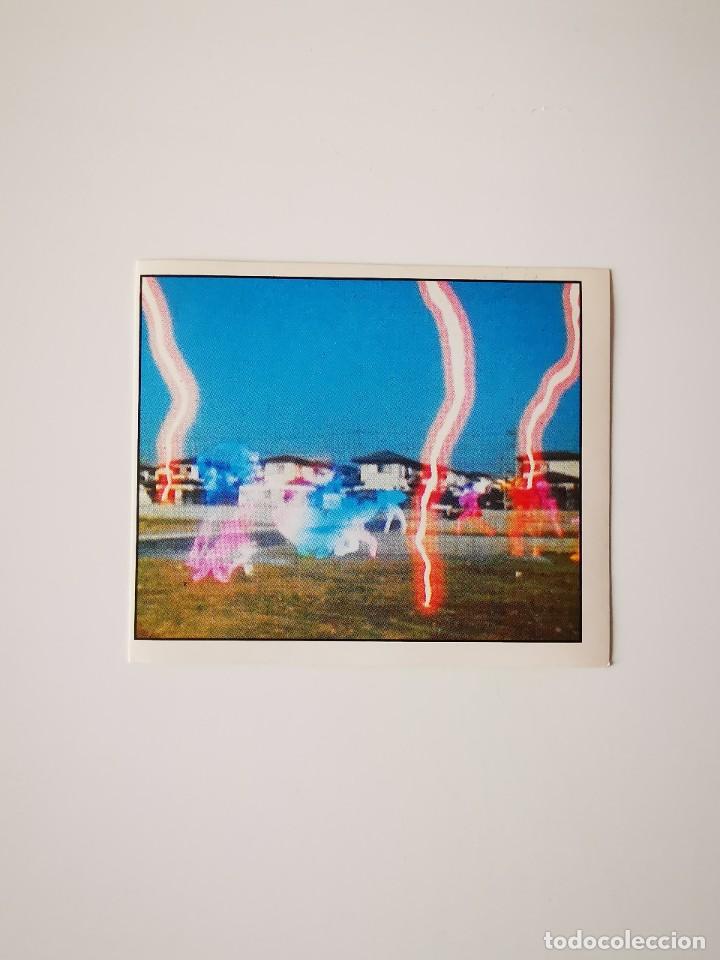 Collectionnisme Cartes &agrave; collectionner anciennes: CROMO PEGATINA SIN PEGAR DEL ALBUM PANINI SABAN VR TROOPERS 1995 SIMILAR POWER RANGERS 204