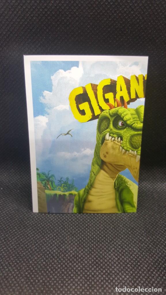 Coleccionismo cromos antiguos: PANINI GIGANTOSAURUS - N&ordm; 140 - Foto 1