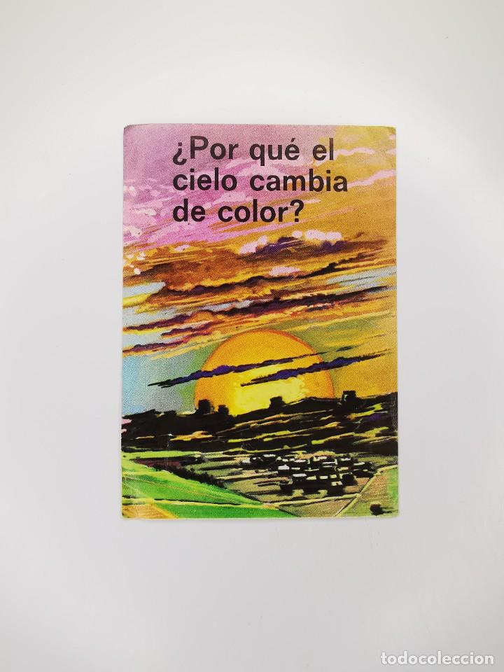 Collectionnisme Cartes &agrave; collectionner anciennes: CROMO SIN PEGAR DEL ALBUM BIMBO EL PORQUE DE LAS COSAS 1 182 POR QUE EL CIELO CAMBIA DE COLOR
