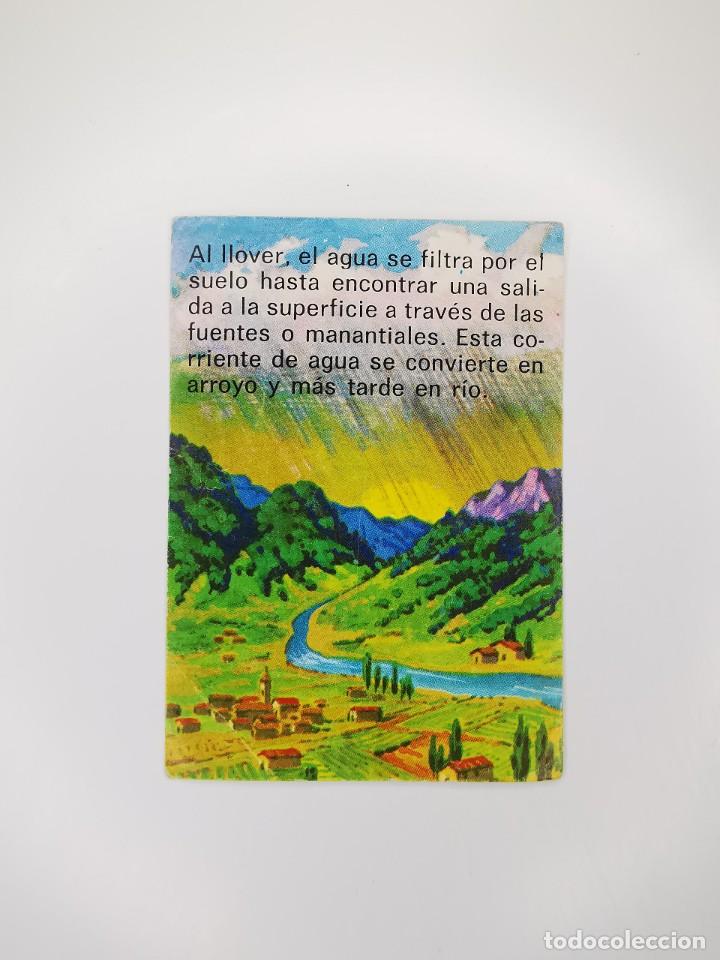 Collectionnisme Cartes &agrave; collectionner anciennes: CROMO SIN PEGAR DEL ALBUM BIMBO EL PORQUE DE LAS COSAS 1 82 FUENTES Y MANANTIALES