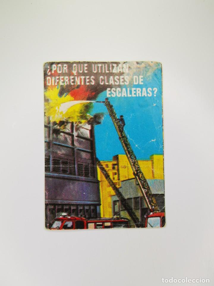 Colecionismo Cromos antigos: CROMO SIN PEGAR DEL ALBUM BIMBO EL PORQUE DE COSAS 3 147 POR QUE SE UTILIZAN DIFERENTES ESCALERAS