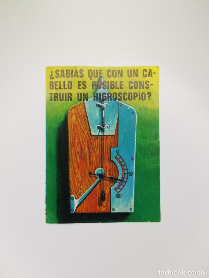 Colecionismo Cromos antigos: CROMO SIN PEGAR DEL ALBUM BIMBO EL PORQUE DE COSAS 3 27 SABIAS QUE CON CABELLO CONSTRUIR GIROSCOPIO