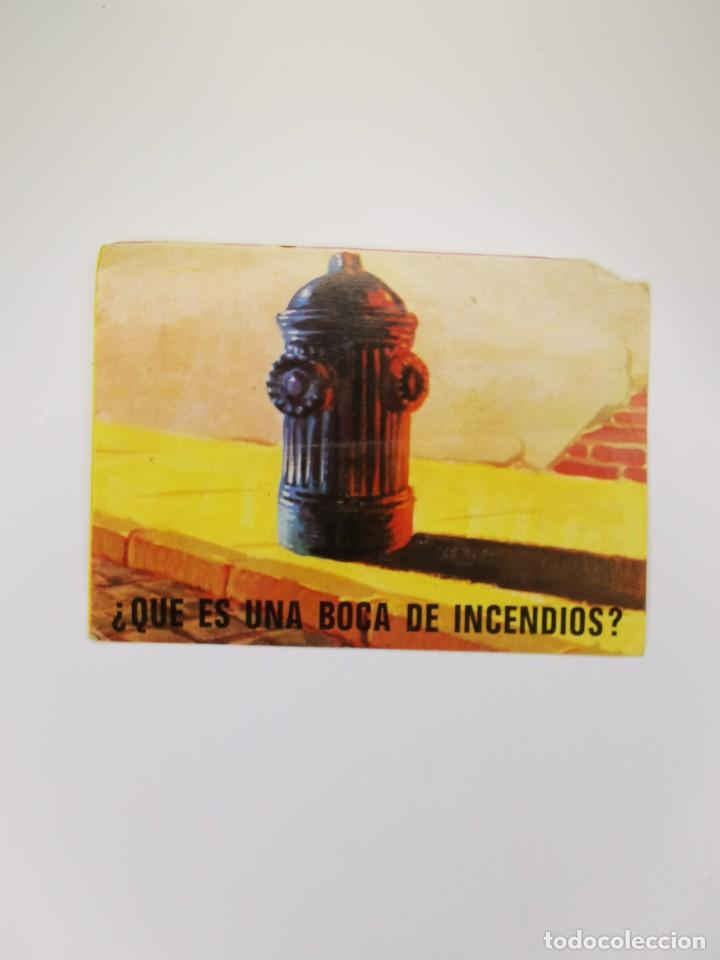 Colecionismo Cromos antigos: CROMO SIN PEGAR DEL ALBUM BIMBO EL PORQUE DE LAS COSAS 3 142 QUE ES UNA BOCA DE INCENDIOS
