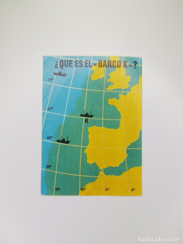 Colecionismo Cromos antigos: CROMO SIN PEGAR DEL ALBUM BIMBO EL PORQUE DE LAS COSAS 3 25 QUE ES EL BARCO K