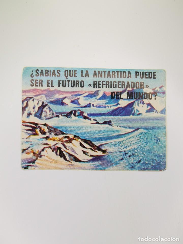 Collezionismo Figurine antiche: CROMO SIN PEGAR DEL ALBUM BIMBO EL PORQUE DE COSAS 3 175 SABIAS QUE ANTARTIDA FUTURO REFRIGERADOR
