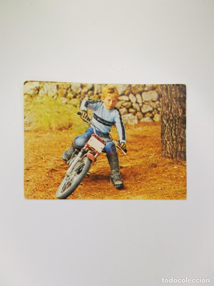 Collezionismo Figurine antiche: CROMO SIN PEGAR DEL ALBUM BIMBO EL MUNDO DE LAS MOTOS 94 EN MARCHA CROSS