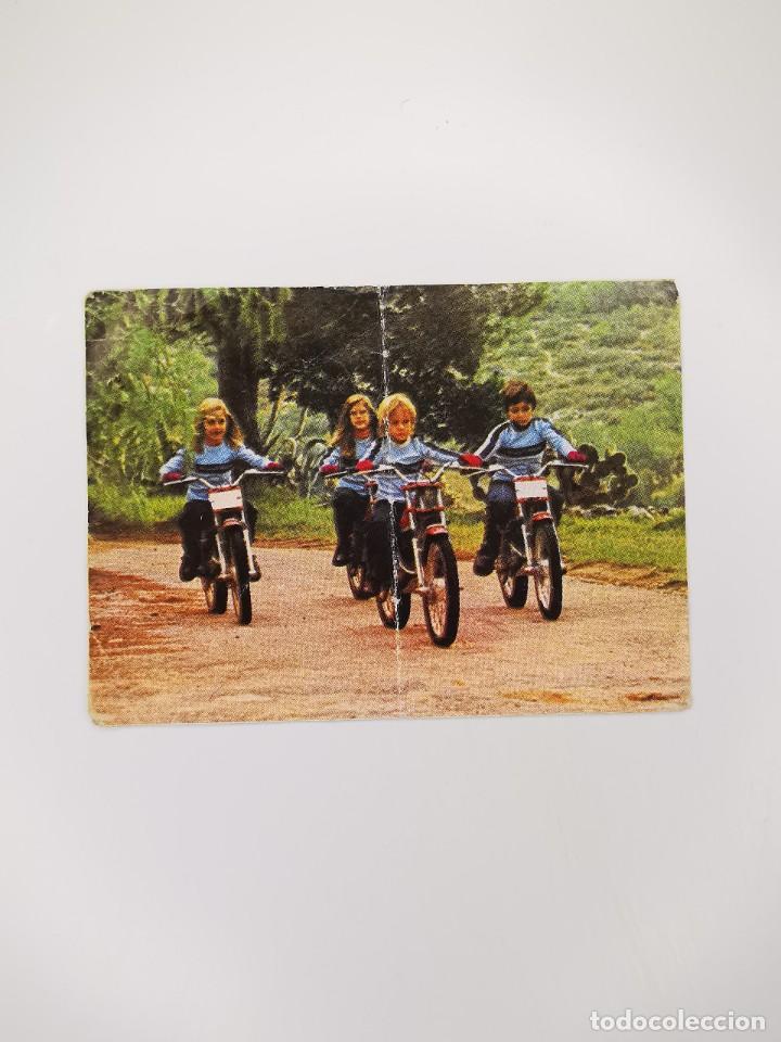 Collezionismo Figurine antiche: CROMO SIN PEGAR DEL ALBUM BIMBO EL MUNDO DE LAS MOTOS 91 EN MARCHA EXCURSIONES